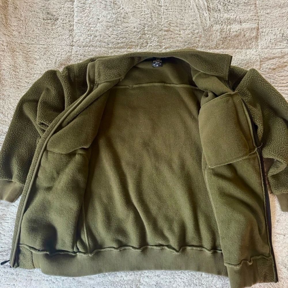 Men's Olive Jacket - Picture 7 of 8